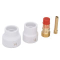4Pcs TIG Gas Lens Kit Welding Torch Set Tools for WP 17 18 26. 