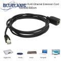 Network Extension Cable Anti-interference Internet Network LAN RJ45 Extension Cord. 