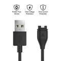 2X Replacement USB Data Sync Charging Cable Wire for 5/5S/5X/Forerunner 935/Quatix 5, BLACK. 