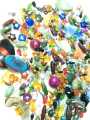 Mix Beads - 100g Mixed Sizes, Shapes, and Colors for DIY Crafting and Jewelry. 