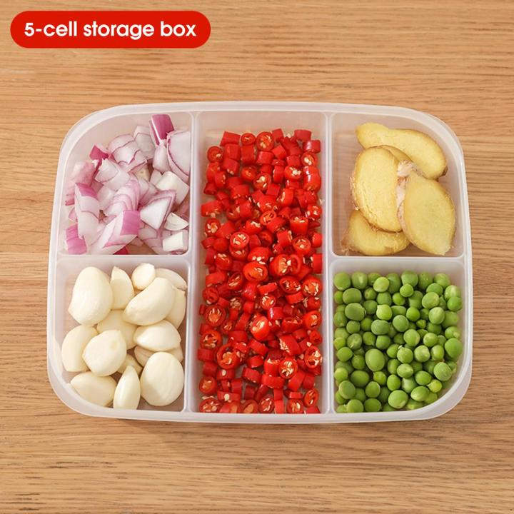 Food Storage Container Food Grade Freezer Organizer Sub-Packed Meat Container