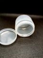 Pack of 6 / Empty Cream Containers 30 Gram Pot Cream Jars Refillable Plastic Cosmetic Containers. 