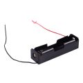 5pcs Black Storage Box Case Holder for 3.7V18650x1 Batteries. 