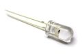 Pack of 5 - 5mm Crystal Blue LED - 470 nm. 