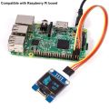 NANLIY-I2C OLED Display 0.96 Inch IIC Serial LCD LED Module SSD1306 128 64 for Arduino with 40 Pcs Dupont Wire. 