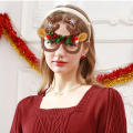 Plastic Christmas Decorative Glasses Lightweight 5 Colors Non-Woven Party Gathering Decorative Eyewear New Christmas Creative. 