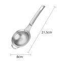 Juice Strainer Multipurpose Stainless Steel Mesh Sieve Spoon. 