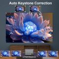 HY350 ANDROID 11.0V (CPU ALLWINNER H713) SMART PROJECTOR 2GB+32GB DUAL SPEAKER 1080P WITH DUAL BAND WIFI6 AND BLUETOOTH 5.0 BRIGHTNESS (LUMENS) 580 ANSI SUPPORT 4K. 