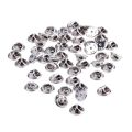 Small size Butterfly clutch badge Easy to use Butterfly design Brass Brass pin backs Durable material 25pcs Insignia clutches for Badge collectors Promotional events Professional organizations. 