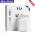 New inPods 12 True Wireless earbuds Stereo BT V5.0 Dual Air Buds PRo Bluetooth Earphones ear buds with Power Bank For Android. 