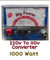 Voltage Converter 220V to 110V 1000w Watts for Imported Electrical Appliances 220 to 110 or 230 to 110 with 6 Months Warranty HiGh Quality Product. 