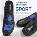 EVA Air Cushion Heightening Insole Long Standing Soft Bottom Stepping Shit Feeling Sports Shock Absorption Male Breathable Sweat Anti-odor Insoles. 