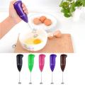 Coffee And Egg Beater = ultifunctional Electric Egg Beater ! Small Hand Blender Battery Operated | Handy Coffee Beater for Travel Plastic Stainless Steel Coffee Milk Drink Electric Whisk Mixer Frother Foamer Stirrer Kitchen Egg Beater. 
