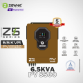 Ziewnic Z5 Series PV8500 Hybrid Solar Inverter 6.5KVA | Pure Sine Wave | On/Off Grid | 5 Year Warranty | Ziewnic Solar Energy Official Store. 