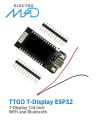 TTGO T-Display ESP32 WiFi And Bluetooth-Compatible Module Development Board 1.14 Inch LCD Control Board for Arduino. 