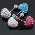 Punk For Women Ball Stainless Steel Belly Button Rings Navel Piercing Umbilical Ring Body Piercing. 