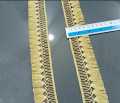 02 yard (gaz) fancy Shuttle Jhalar Lace / tassel lace for clothes, dupatta , suit / milky lace for girl & women. 
