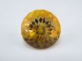 Natural Deep Yellow Citrine loose gemstone Brilliant Cut 21Ct. 