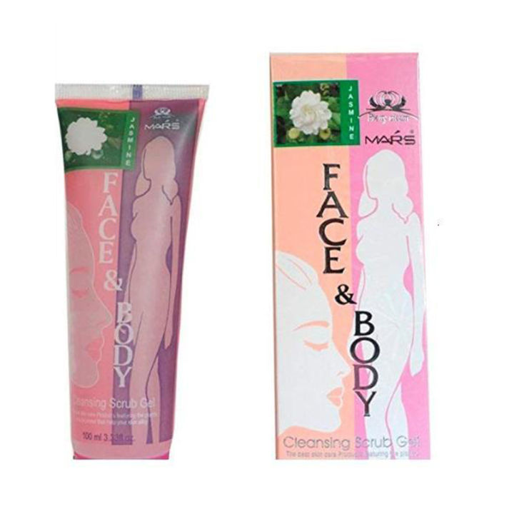 Face body Cleansing Scrub Gel