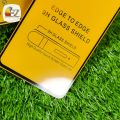 Redmi Note 9S / Note 9 Pro - 100% Original Full coverage Tempered Glass screen Protector- Full Glue- with Cleaning Wipes. 