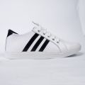 Latest Trendy casual sneaker,Light weight fashion sheos,white lace golden touch running walking shoes. 