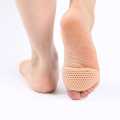 Silicone Padded Forefoot Insoles High Heel Shoes Pad Comfortable Practical Durable Forefoot Cushion Metatarsal Pads Pain Relief Silicone Gel Bunion Protector 1Pair. 