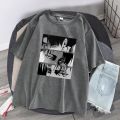Japanese Anime Attack Giant Women's T-shirt LeviAckerman Eye Summer Harajuku Loose Gothic Short Sleeve T-shirt. 