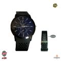 Men's Xmart Quartz Watch, A+ Copy Wrist Watch With Jali Strap, Smart Wrist Watch, High Quality Sport Silicone Band Watch For Man, Branded Imported Wrist Casual Watch. 