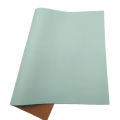 Pastel Colors Soft Smooth Synthetic Leather Faux Leather Fabric Sheets Felt Backing Leather Sheets for Bows Craft 21x29CM Q1017. 