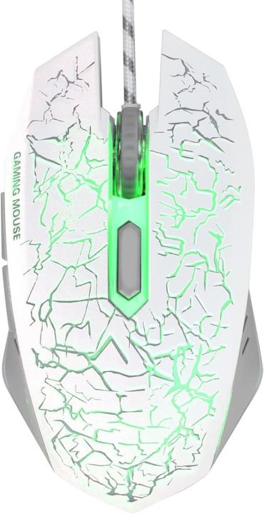 Q7 Wired Gaming Mouse, USB Ergonomic Mouse with Multi Level DPI, PC Gaming Mice for Wins, Office Optical Mouse Plug and Play No Need Drivers for Home