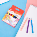 Deli 12/18/24/36 Colors Pencils Professional Chinese Style Oil Color Pencil For Drawing Student Art Supplies Children's Painting Fleursbiy. 