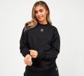 Black Logo Printed Sweatshirt. 