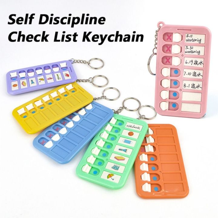 Simple Plastic Self Discipline Check List Detachable Kids Use Daily ...