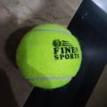 1 Fine Sports High Quality Tennis Rubber Ball For Street Cricket. 