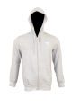 Icono Couture Black Color Fleece Zipper Hoodie Men for Winter. 