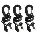 3 Pcs Diving Hose Holder Clip with Snap Hook Buckle for Dive. 