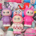 Labubu Pu Slow Rebound Decompression Toy Pinch Le Collection Doll Squeeze Toys SUPER BABY. 