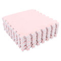 10Pcs Plush Foam Floor Mat Soft Thick Split Joint Interlocking Plush Foam Rug for Children Room Floor. 