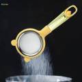 Food Strainer Comfortable Soya Milk Filter for Draining Skimming Egg Liquid. 