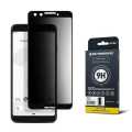 Google Pixel 3 Privacy Screen Protector, Tempered Glass Full Cover Anti-Spy 3D Edge Curved Glass. 