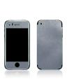 Iphone 3G  Grey Brushed Metal Texture Mobile Skin. 