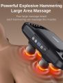 Four  Head Massage Gun Professional Deep Tissue Full Body Massager. 