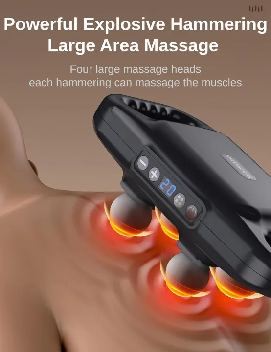 Four%20%20Head%20Massage%20Gun%20Professional%20Deep%20Tissue%20Full%20Body%20Massager%20-%20Image%204
