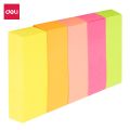 Deli - EA11402-Paper Index Tabs 50×12mm 5×100Sheets 5 Colors - Multicolor. 