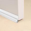 93cm PVC Material Self-Adhesive Weather Stripping Under Door Draft Stopper Window Seal Strip 40mm Insulator Door Sweep Prevent. 