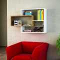 Wall Mount Floating Shelves Rectangular Shape Book Shelves Decorative Shelves Storage shelf Book shelf Box shelf Pack of 1. 