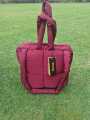 Large Square Queenie Quilted Zipper Bag with Handle, Fashionable and Spacious Tote Bag. 