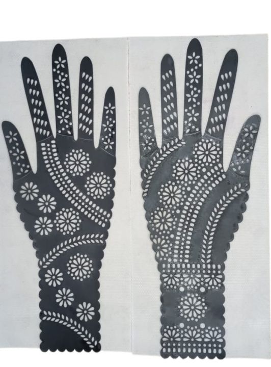 Artisan%201%20Pair%20Different%20Design%20Mehndi%20Sticker%20Hand%20For%20Women,Mehndi%20sticker%20Mehndi%20design%20-%20Image%204