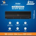 Haier Inverter AC | Model HSU-18HFP CA (Pearl Inverter Series) | 1.5 Ton DC Inverter UPS Enabled - Self Cleaning - WiFi Enabled-Turbo Cooling- Color Silver/ Golden |10 Years Compressor 04 Years PCB 03 Years Evaporator Warranty | Haier Free Installation. 