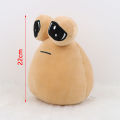 Generic 22cm Stuffed Animal Hot Game,Alien Pou Plush Toy, Emotion Alien Plushie Stuffed Animal Pou Doll,Children's Day Gift, 8.6 inches. 